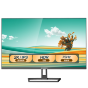 创维（Skyworth）27英寸 办公显示器  2K 75HZ S+ IPS屏 HDR  108%sRGB 微边框 可壁挂 电脑高清液晶屏27X4Q