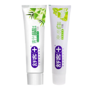 PLUS会员、概率券：舒客  青竹晶盐+维他命牙膏组合  薄荷+香橙  120g*2