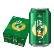 珠江啤酒 9°P 珠江特制纯生啤酒  330ml*12听