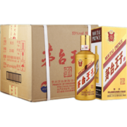 茅台（MOUTAI）贵州茅台 茅台王子酒  53度 酱香型白酒 送礼婚宴 金王子 整箱装   500ml*6