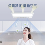 奥普（AUPU） 奥普凉霸厨房风扇吸顶嵌入式大风力遥控净油烟凉霸K150 【净化凉霸】遥控凉霸F166