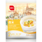 展艺白西米 0脂肪杂粮小西米 椰浆水果捞奶茶甜品烘焙原料 300g