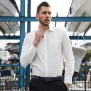 Nautica Tailored 诺帝卡 男士纯棉长袖衬衫 3色