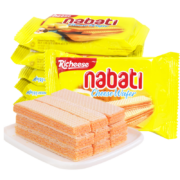 京喜特价：纳宝帝（Nabati） 丽芝士奶酪味25g*15包+巧克力25g*15包