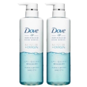 Dove多芬空气感控油蓬松洗发水女无硅油清爽去屑洗发露套装480g*2