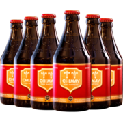 智美（Chimay）红帽啤酒 组合装 330ml*6瓶 修道士精酿 比利时进口
