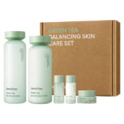 PLUS会员：悦诗风吟（Innisfree）韩国进口 绿茶精粹平衡保湿水乳套装礼盒