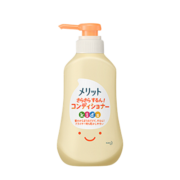 花王(KAO)柔顺儿童护发素 桃子味360ml 舒缓头皮补充水分 顺滑改善干燥 易冲洗 日本原装进口