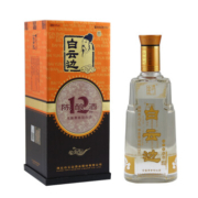 需京享值5000+、需弹券：白云边 白酒 十二年陈酿 浓酱兼香型 42度 500ml