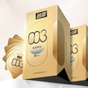 名流 003超薄颗粒安全套  20只