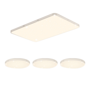 Yeelight易来纤玉LED灯吸顶灯客厅卧室灯具套餐 米家智能 升级版三室一厅A