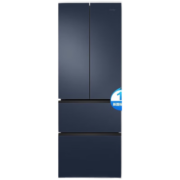 海尔（Haier）冰箱法式对开门多门349/421/426/336/342升 大容量家用电冰箱风冷无霜双变频节能纤薄净味保鲜 342升【星石蓝+WiFi智控+小鲜吧三档变温】