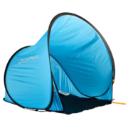 迪卡侬（DECATHLON）户外遮阳篷快开沙滩遮阳篷避暑防风雨防晒帐篷qunc 蓝色