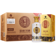 习酒 茅台集团 金质 53度酱香型白酒 500ml*6瓶 整箱装（内含礼品袋）