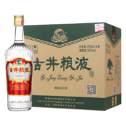 京东百亿补贴：古井贡酒 古井粮液50度浓香白酒 750ml*6瓶