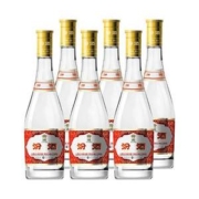 汾酒 黄盖玻汾 53度 清香型白酒 475ml*6瓶*2件