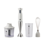 双立人（ZWILLING） 料理机料理棒辅食机研磨机磨粉机绞肉机搅拌机家用多功能婴儿辅食机榨汁机 手持料理棒灰色