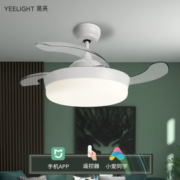 PLUS会员！Yeelight 易来 逸扬系列 YLFD002 智能隐形吊扇灯 纯白款