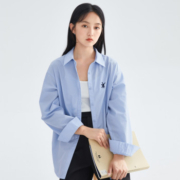 12日10点：INMAN 茵曼 女士长袖衬衣 K18314488HM