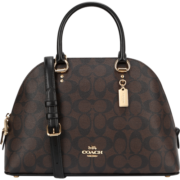 蔻驰（COACH）奢侈品女士大号PVC老花贝壳包手提斜挎包2558 【品牌授权直供】
