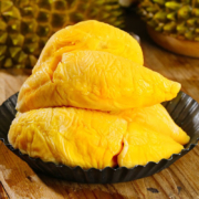需PLUD会员全品券：京东生鲜 泰国金枕榴莲肉 净重250g *4件 赠2盒无核烤榴莲