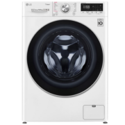 LG 10.5公斤滚筒洗衣机全自动 AI变频直驱 蒸汽洗PLUS除菌除皱 速净喷淋 线下同款 白FLW10G4W
