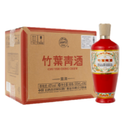 京东百亿补贴：竹叶青 荣耀红 45度 露酒 500ml*6瓶 整箱装
