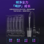 康家净 净水器家用厨房超滤厨下式净水机自来水龙头前置过滤器 珍珠白（自己安装）