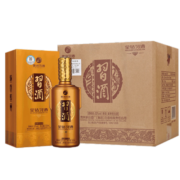 习酒贵州习酒 金钻（金质钻石版）53度酱香型白酒礼盒 高端宴请送礼 500ml *6瓶 整箱装