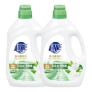 超能香氛柔顺剂衣物护理液2.68kg*2瓶防静电持久留香型超值实惠装