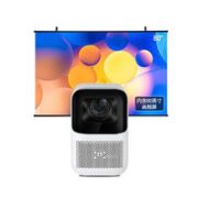 xming 小明科技 Q2 Pro 投影机+ 80吋抗光画报屏