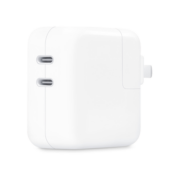 Apple 35W 双USB-C端口 电源适配器 双口充电器 充电插头 适用于iPhone/Mac/iPad/AirPods部分型号