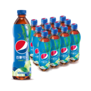 百事可乐 Pepsi 太汽系列 白柚青竹口味 汽水 碳酸饮料整箱 瓶装 500ml*12瓶 百事出品