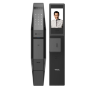 VOC智能门锁 指纹锁3D人脸识别全自动电子锁可视猫眼密码锁T10Plus 【人脸识别+可视猫眼+逗留抓拍】