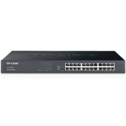 TP-LINK 24口全千兆交换机 非网管T系列机架式 企业级交换器 监控网络网线分线器 分流器 TL-SG1024T