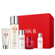 SK-II神仙水75ml精华液sk2全明星晶透礼盒护肤品套装生日礼物女skii