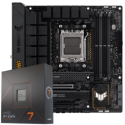 华硕【主板CPU套装】TUF GAMING B650M-PLUS WIFI重炮手主板+AMD 锐龙7 7700X CPU 主板+CPU套装