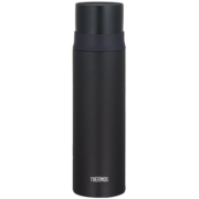 膳魔师(THERMOS) 日本保温杯不锈钢杯子车载便携水杯保冷杯500ml原装进口FFM-501MTBK