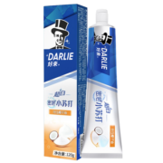 好来（DARLIE）原黑人牙膏茶倍健超白小苏打薄荷清新口气牙渍烟渍改善黄牙含氟 超白小苏打120g