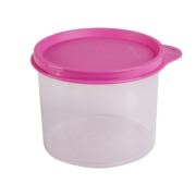 特百惠（Tupperware） 特百惠迷你保鲜盒密封储藏可爱便携零食收纳分装外带盒颜色随机 600ml圆罐