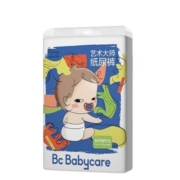 Plus会员:bc babycare尿不湿 艺术大师纸尿裤 M58片体重6-11KG