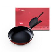 VISIONS 康宁 煎锅 26cm 红色