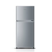 PLUS会员！Haier 海尔 BCD-118TMPA 直冷双门冰箱 118L 银色