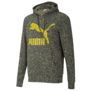 彪马 PUMA 黑标 男子 PUMA x MR DOODLE AOP Hood 运动 针织卫衣 598680 91绿色 M码