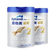 【自营】爱他美 卓萃 较大婴儿配方奶粉 2段 6-12个月 900g*2