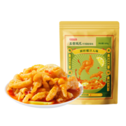 京东京造 柠檬酸辣味去骨凤爪600g 半脱骨卤味无骨鸡爪（微辣&微甜)