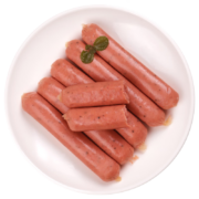 正大 香肠烧烤肠 早餐热狗肠 鲜香肉肠原味390g*4袋*2件