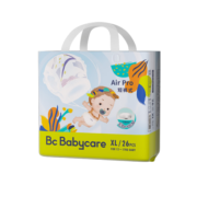 bc babycare Air pro 极薄日用 弱酸亲肤 婴儿尿不湿 XL26片【拉拉裤】