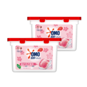 奥妙 樱花甜香柔护 洗衣凝珠 100颗（50颗×2盒） 除菌除螨 柔顺留香