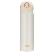 膳魔师(THERMOS) 保温杯保冷杯白色500ml 旅行便携不锈钢车载水杯学生杯子生日礼物多色可选JNL-502